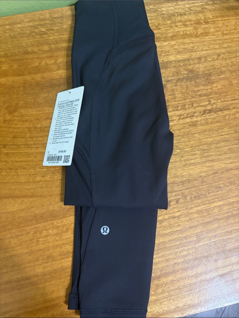 lululemon athletica Everlux and Mesh SHR Training Tight 25”